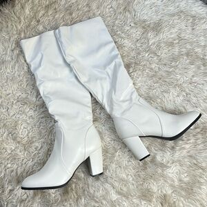 White boots